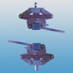 Garras tipo tesoura aberturas 12 e 32mm cap. 5kN (500kgf)